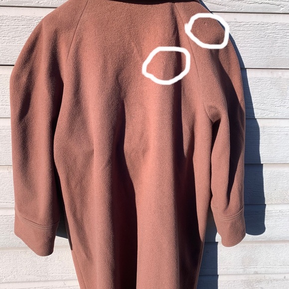 Neiman Marcus Vintage Lloyd Allen Wool Coat Sz L - Picture 5 of 5